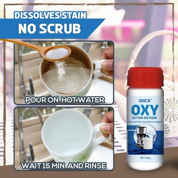 OXY Active Oxygen Tea And Coffee Stains Remove Agent