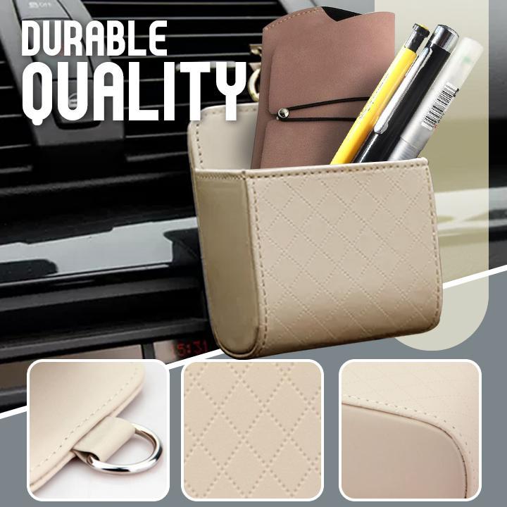 Car Leather Storage Basket-Set For 4