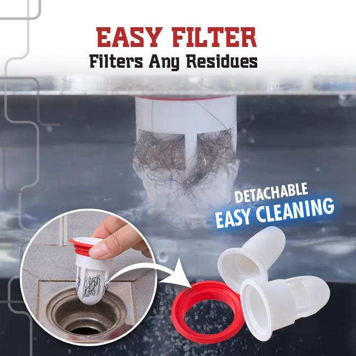 Anti-Odor Sewer Core Drain Backflow Preventers - 3PCS