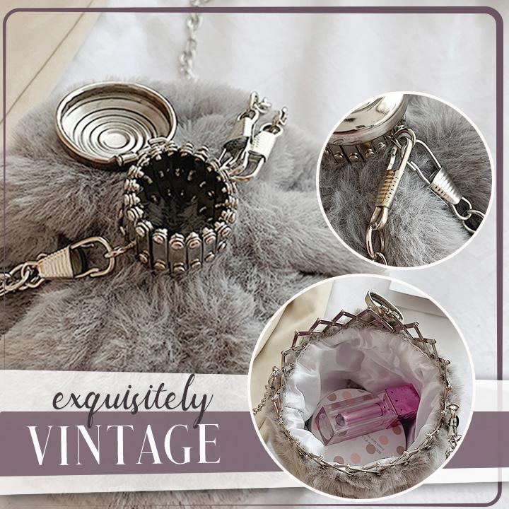 Plush Cute Shape Shoulder Bag