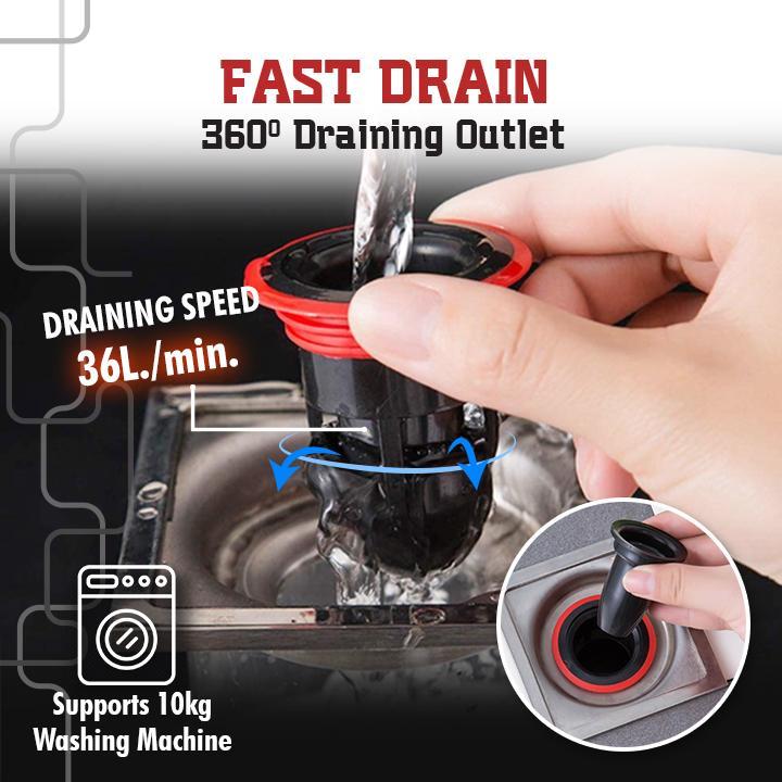 Anti-Odor Sewer Core Drain Backflow Preventers - 3PCS