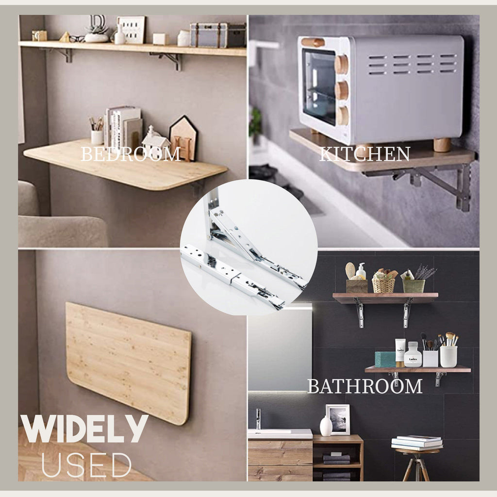 Foldable Wall Shelf Bracket