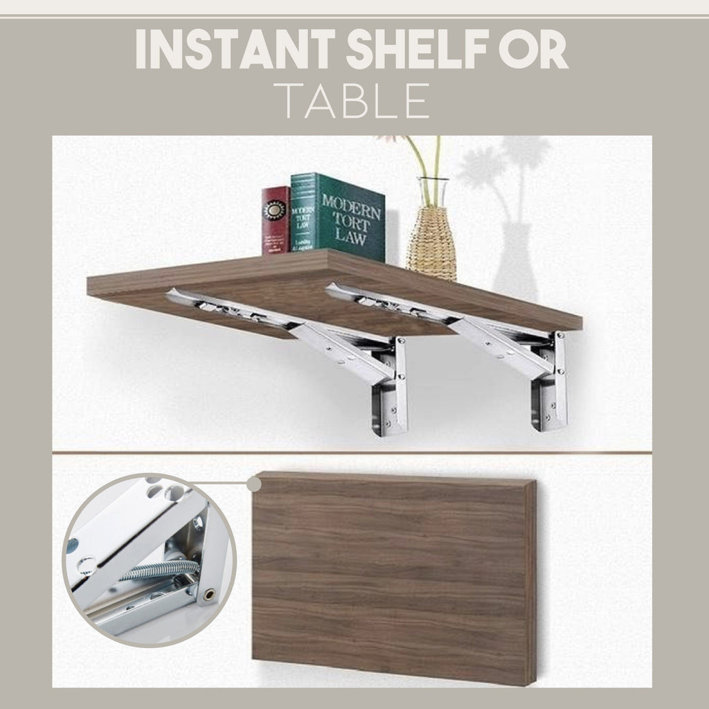 Foldable Wall Shelf Bracket