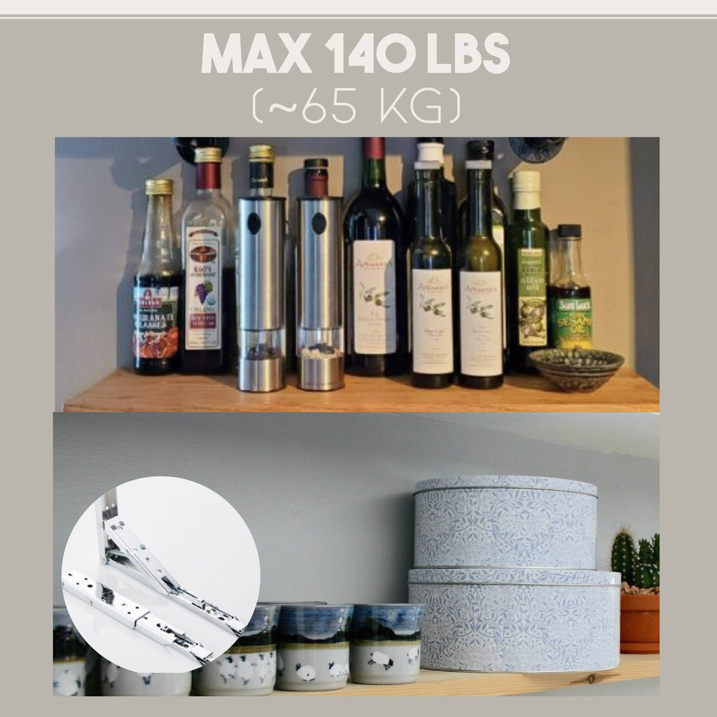 Foldable Wall Shelf Bracket