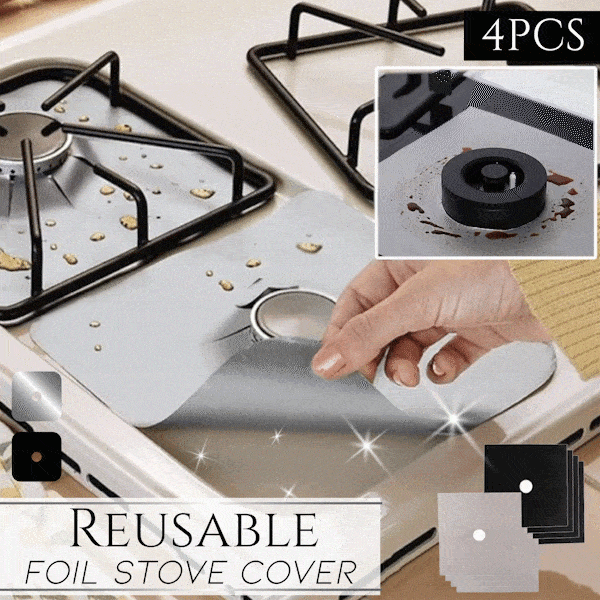 Reusable Foil Stove Cover