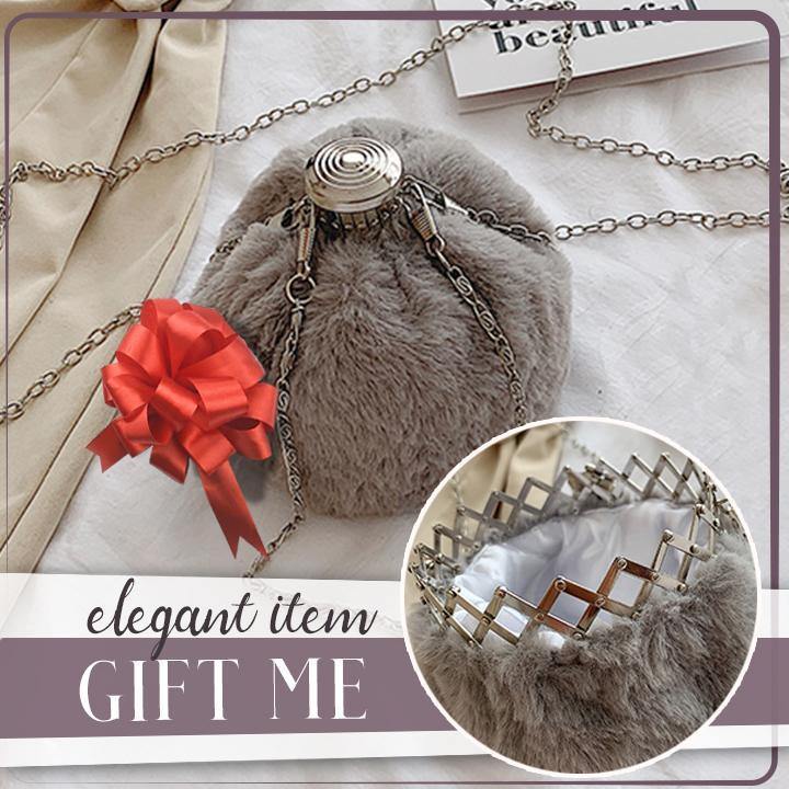 Plush Cute Shape Shoulder Bag