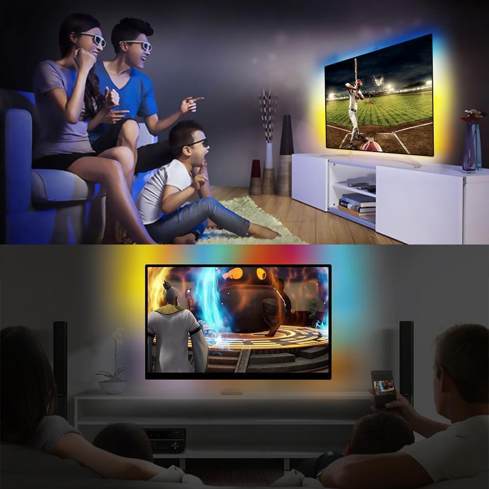 DIY Ambilight TV PC Dream Screen USB LED Strip