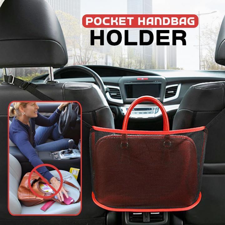 Car Net Pocket Handbag Holder (2pcs)