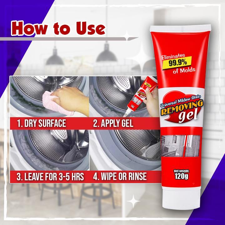 Universal Mildew Stain Removing Gel