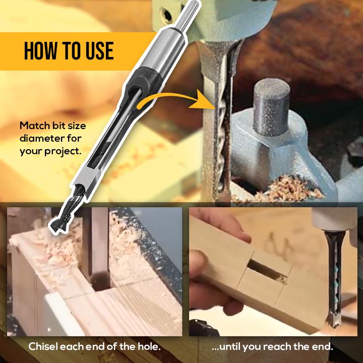Hollow Wood Chisel Bits