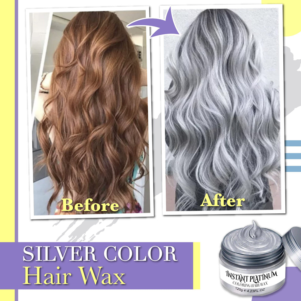 Instant Platinum Coloring Hair Wax