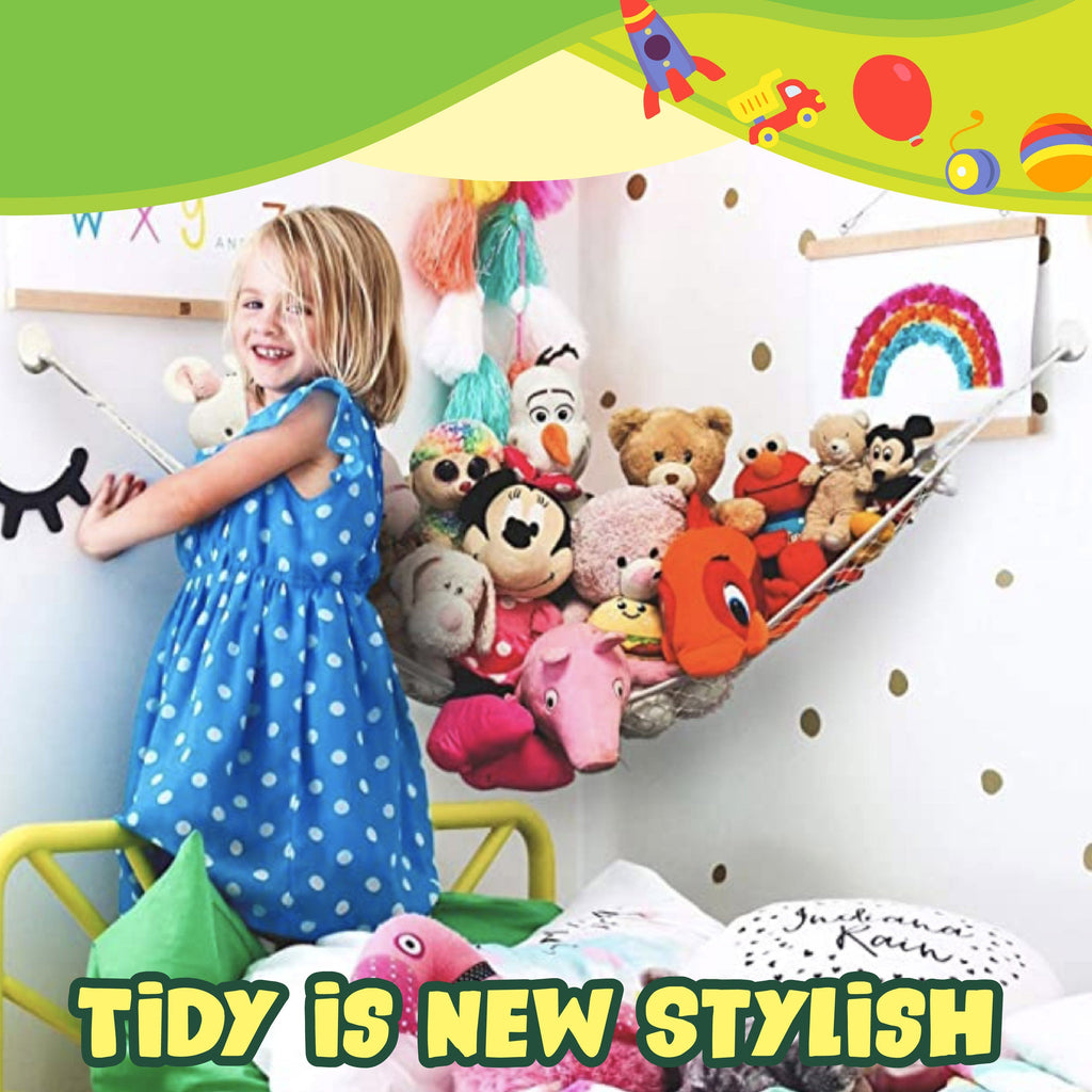 Jumbo Toy Organizing Mesh Hammock