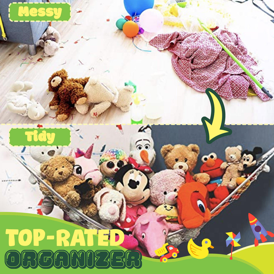Jumbo Toy Organizing Mesh Hammock
