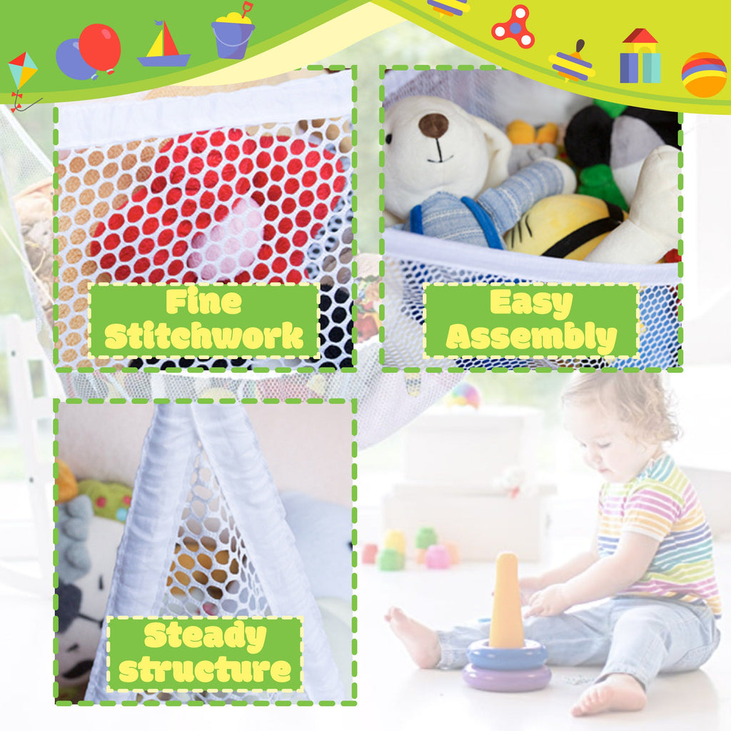 Jumbo Toy Organizing Mesh Hammock