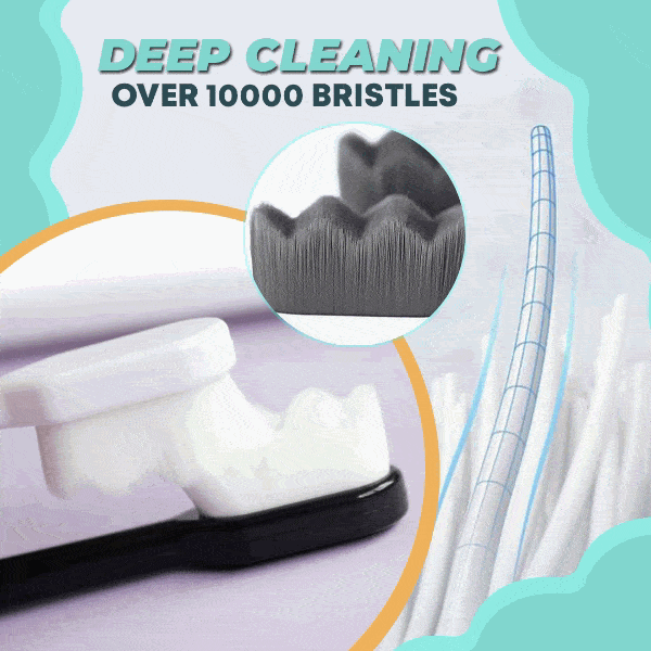 Nano Bristles Ergonomic Toothbrush