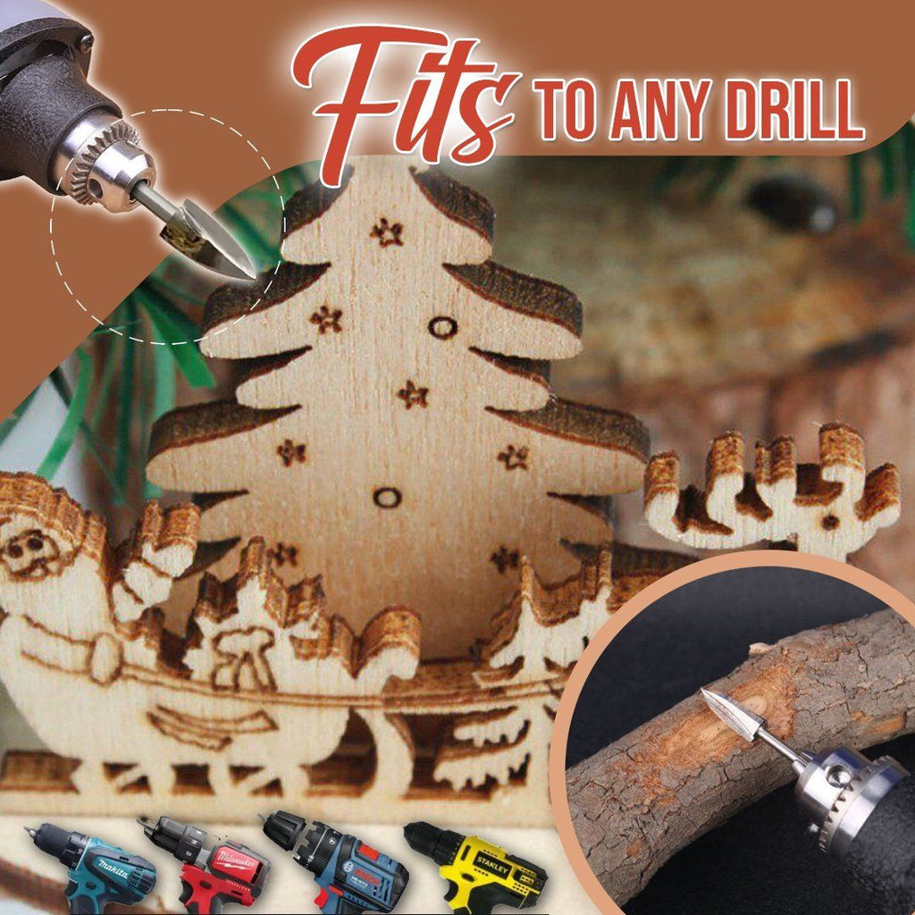Woodwork Carving Engraving Drill Set