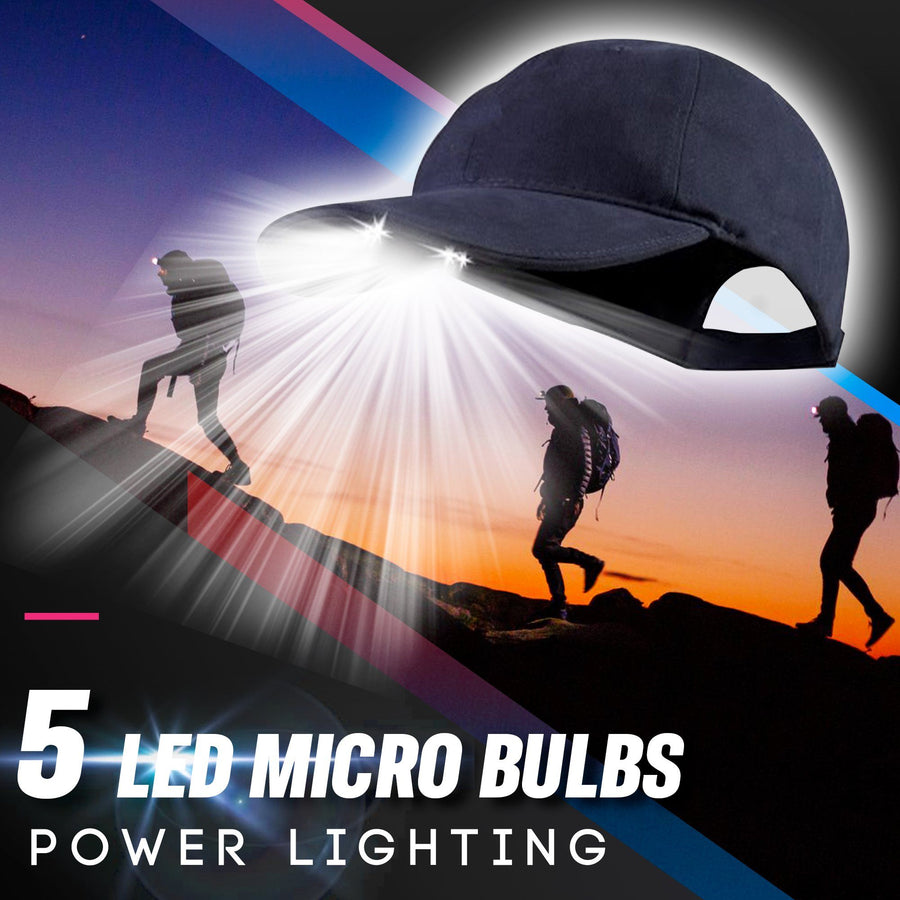 LED Torch Baseball Cap