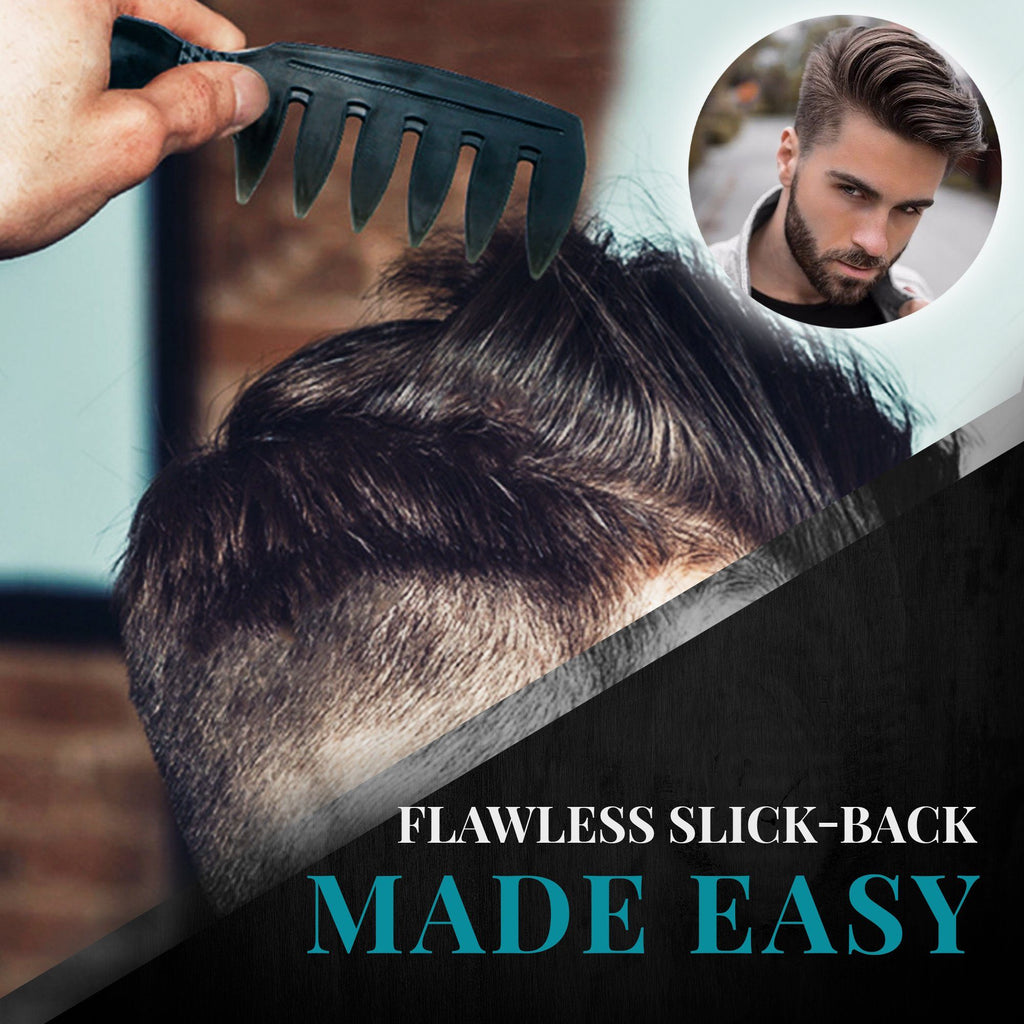 Professional Slick-back Grooming Comb