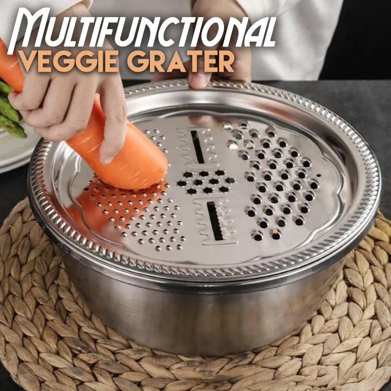 Multifunctional Stainless Steel Julienne Basin