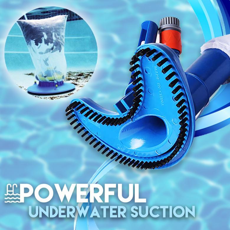 Under Pool Vacuum Brush Cleaner