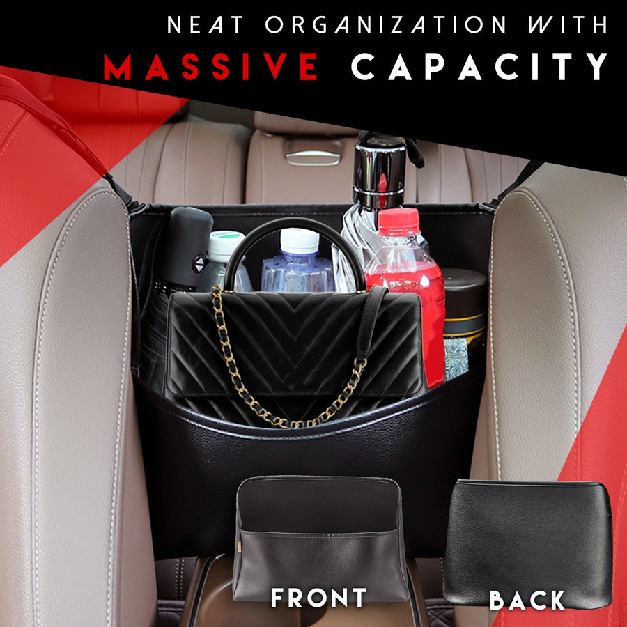 Car Leather Pocket Handbag Holder