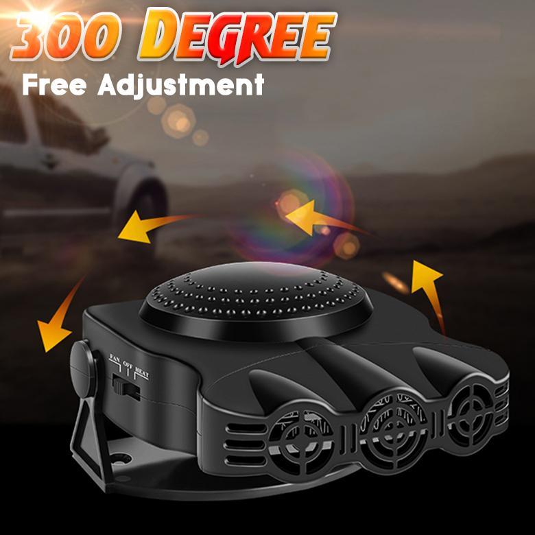 Instant Car Defrost and Defog Heater