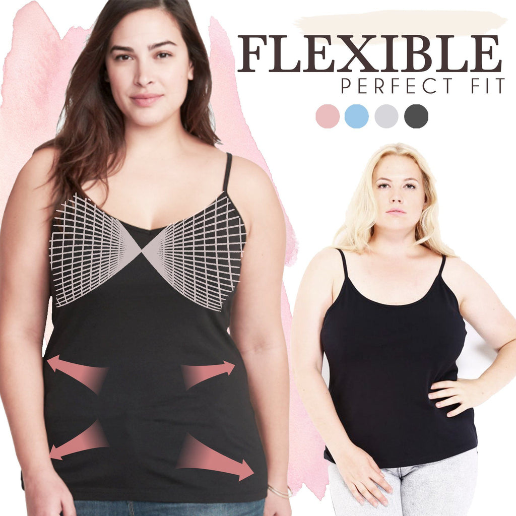 Cotton Camisole With Build-in Bra