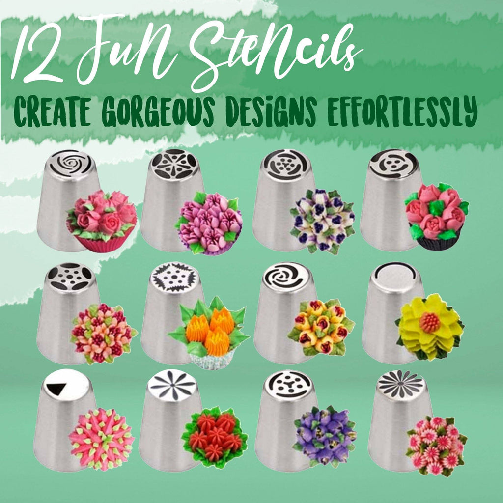 14PCs Stainless Steel Spout Set