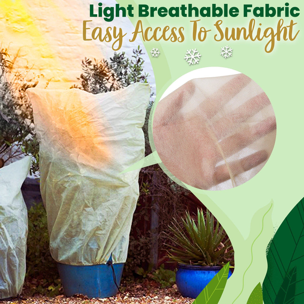 Drawstring Plant Frost Cover