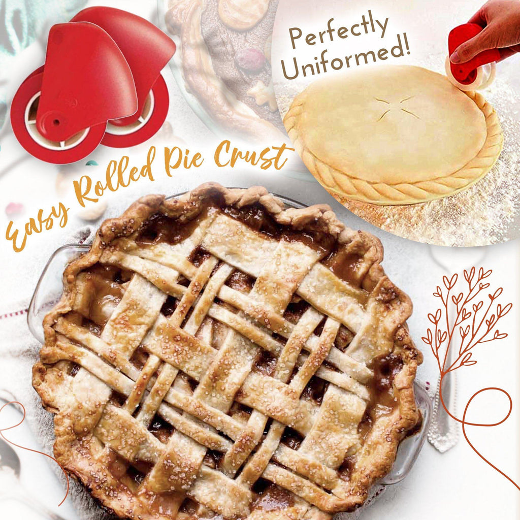 Elegant Lattice And Leaf Pastry Decorating Set