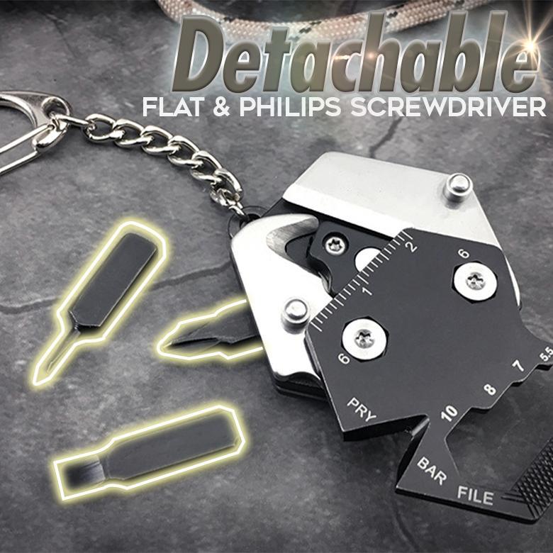 14 in 1 Multifunctional Outdoor Coin Tool