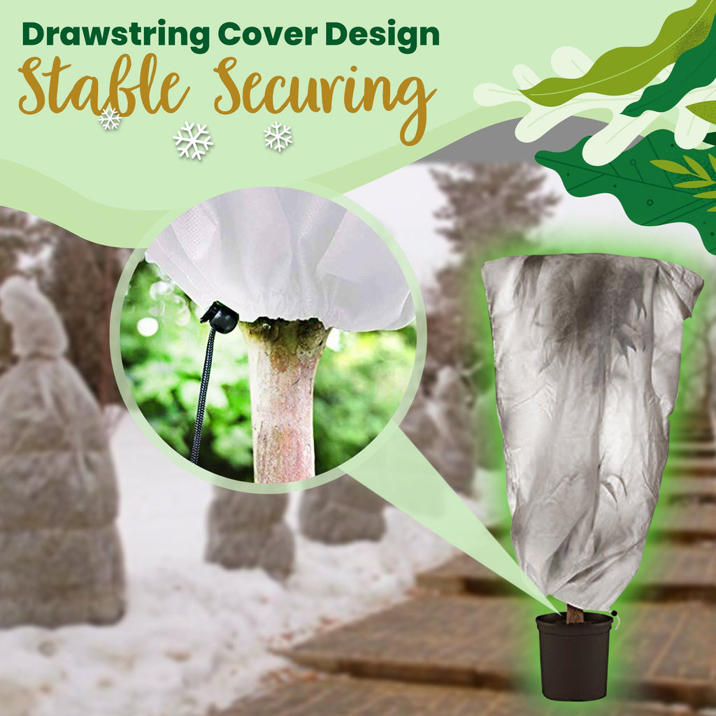 Drawstring Plant Frost Cover