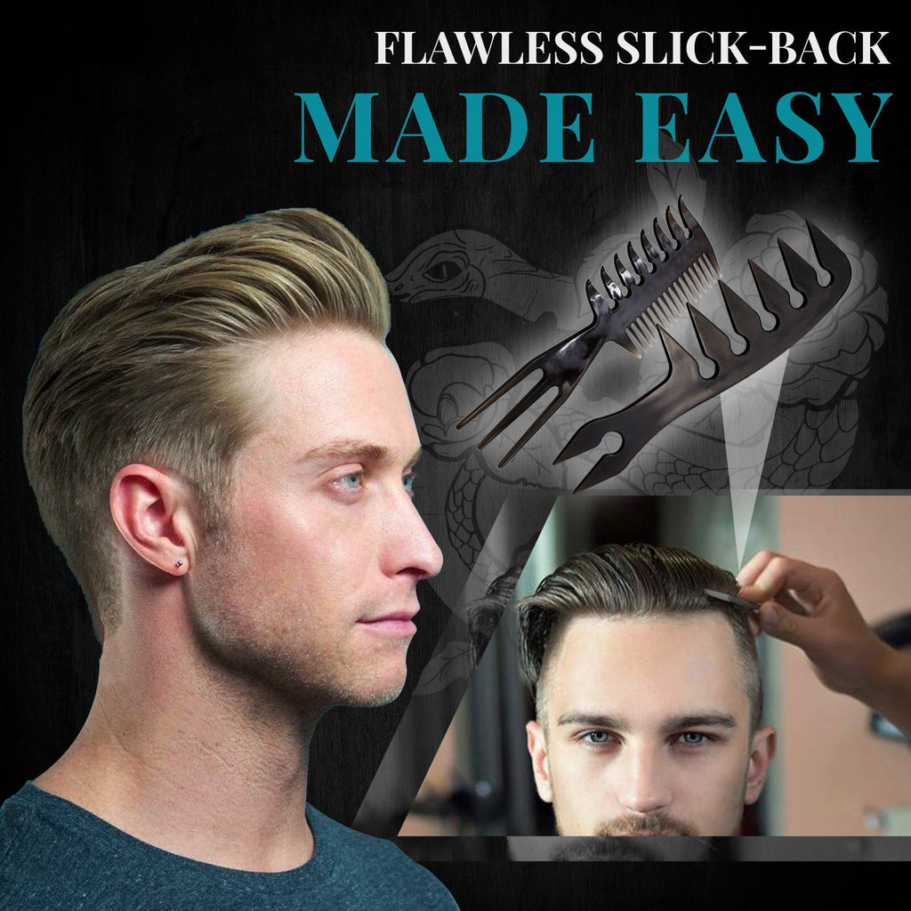 Professional Slick-back Grooming Comb