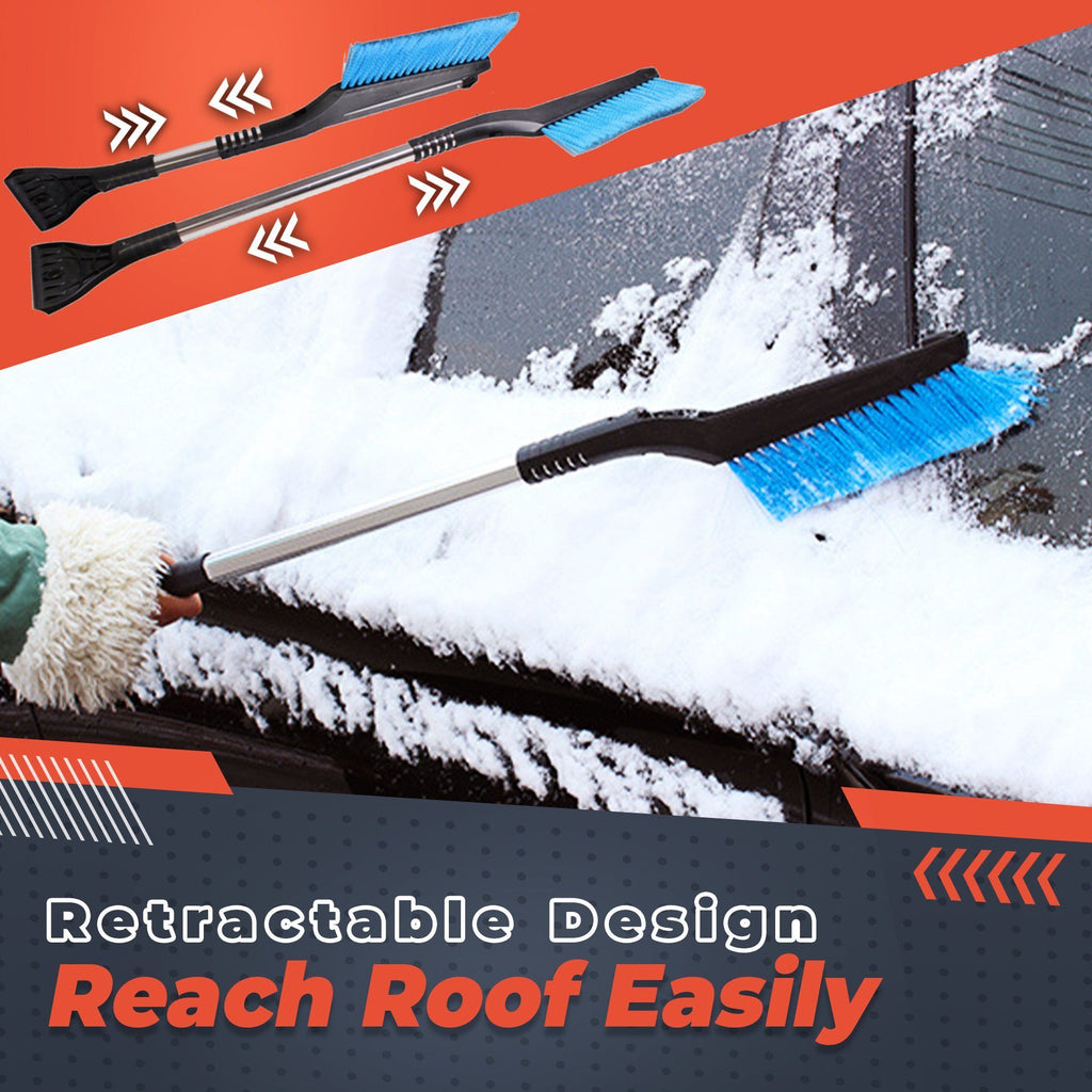 Retractable Car Snow Scraping Nano Brush