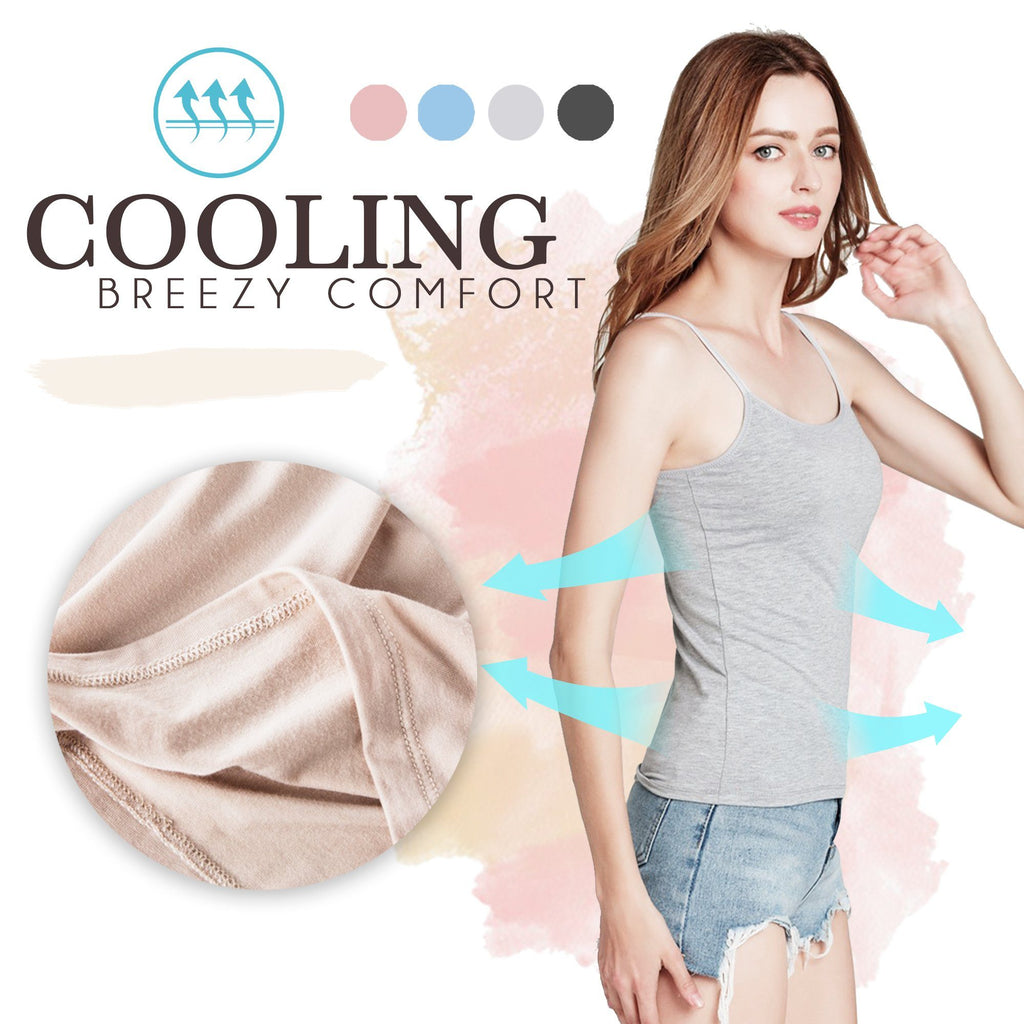 Cotton Camisole With Build-in Bra