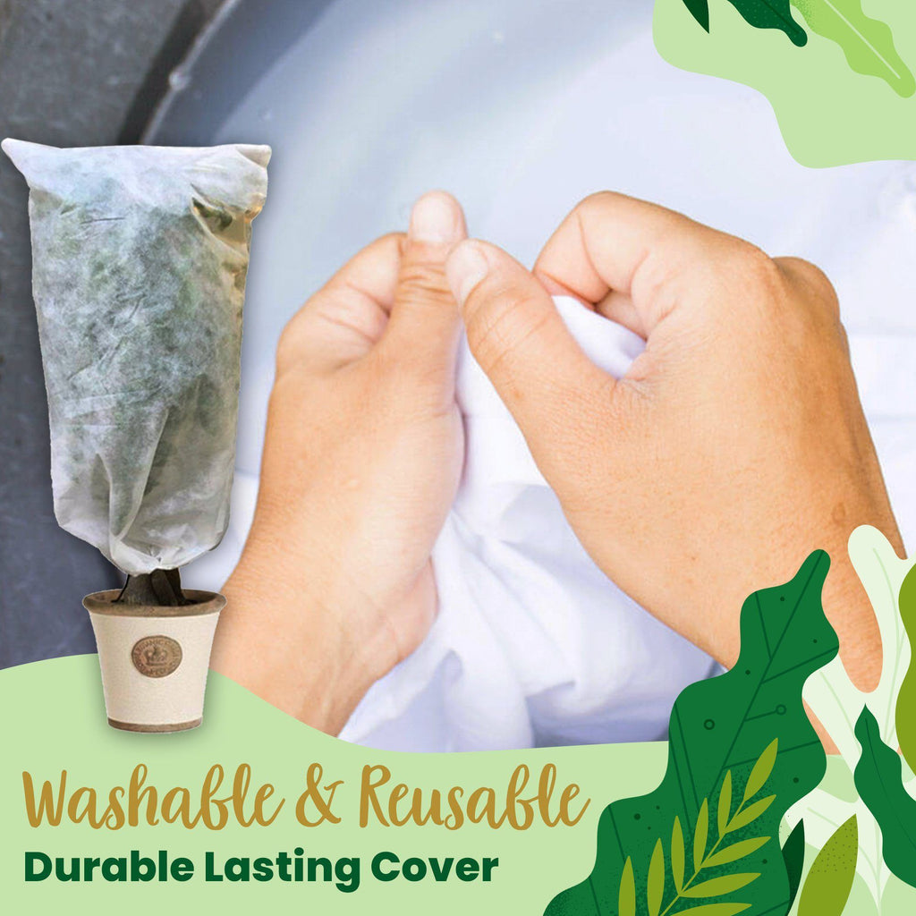 Drawstring Plant Frost Cover