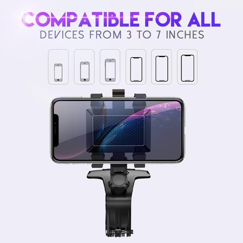 Car 720 Degree Swivel Phone Mount