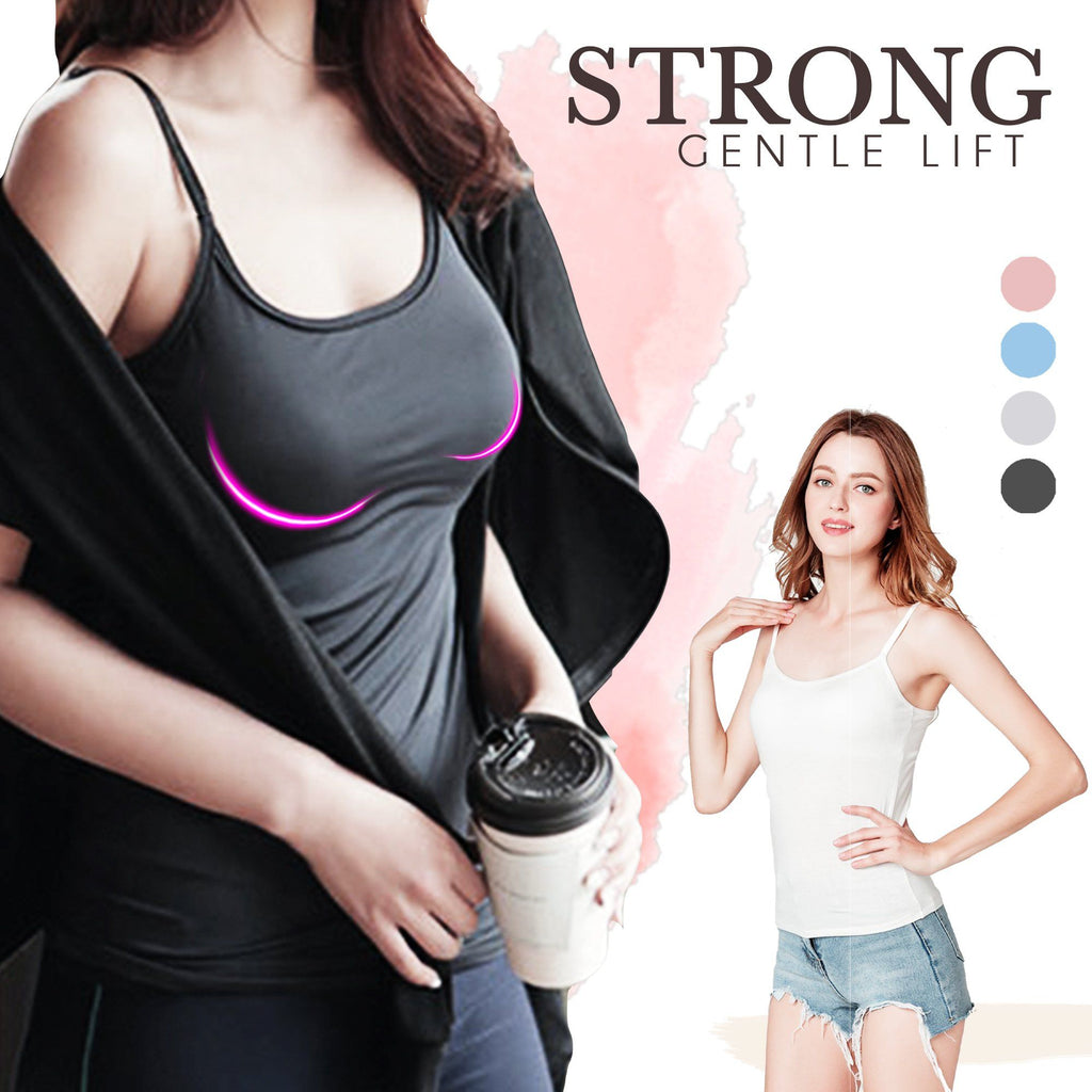 Cotton Camisole With Build-in Bra