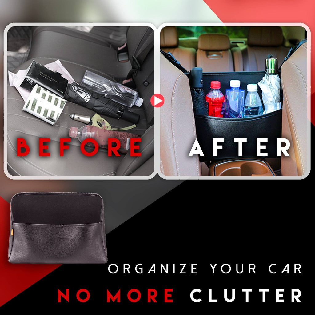 Car Leather Pocket Handbag Holder