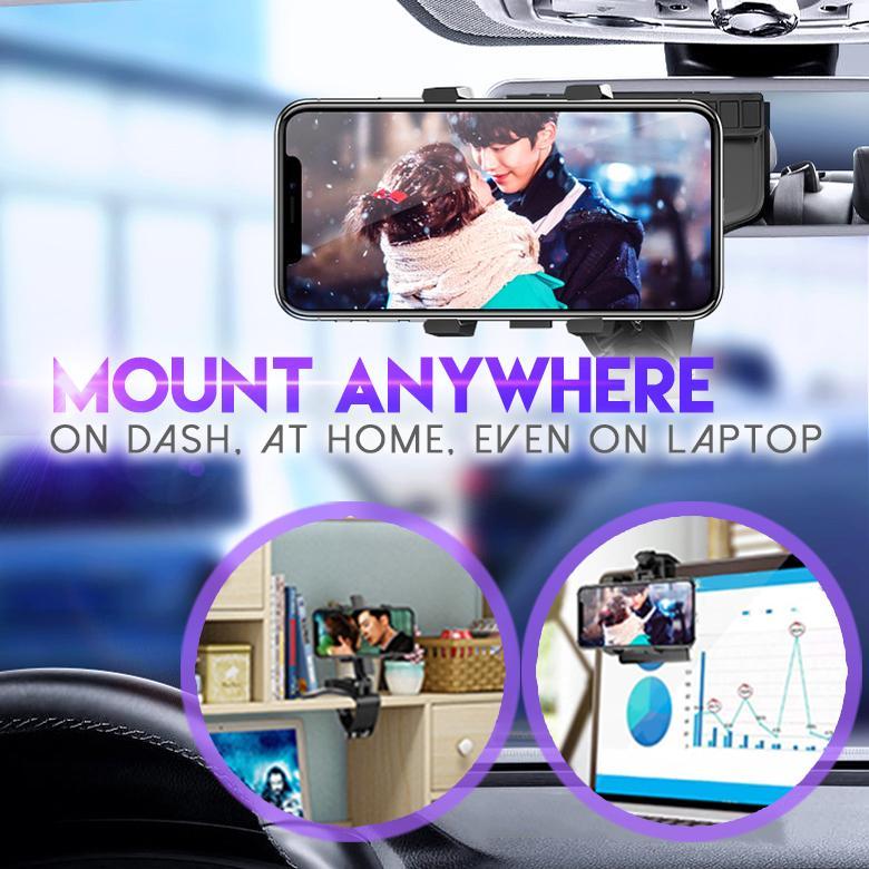 Car 720 Degree Swivel Phone Mount