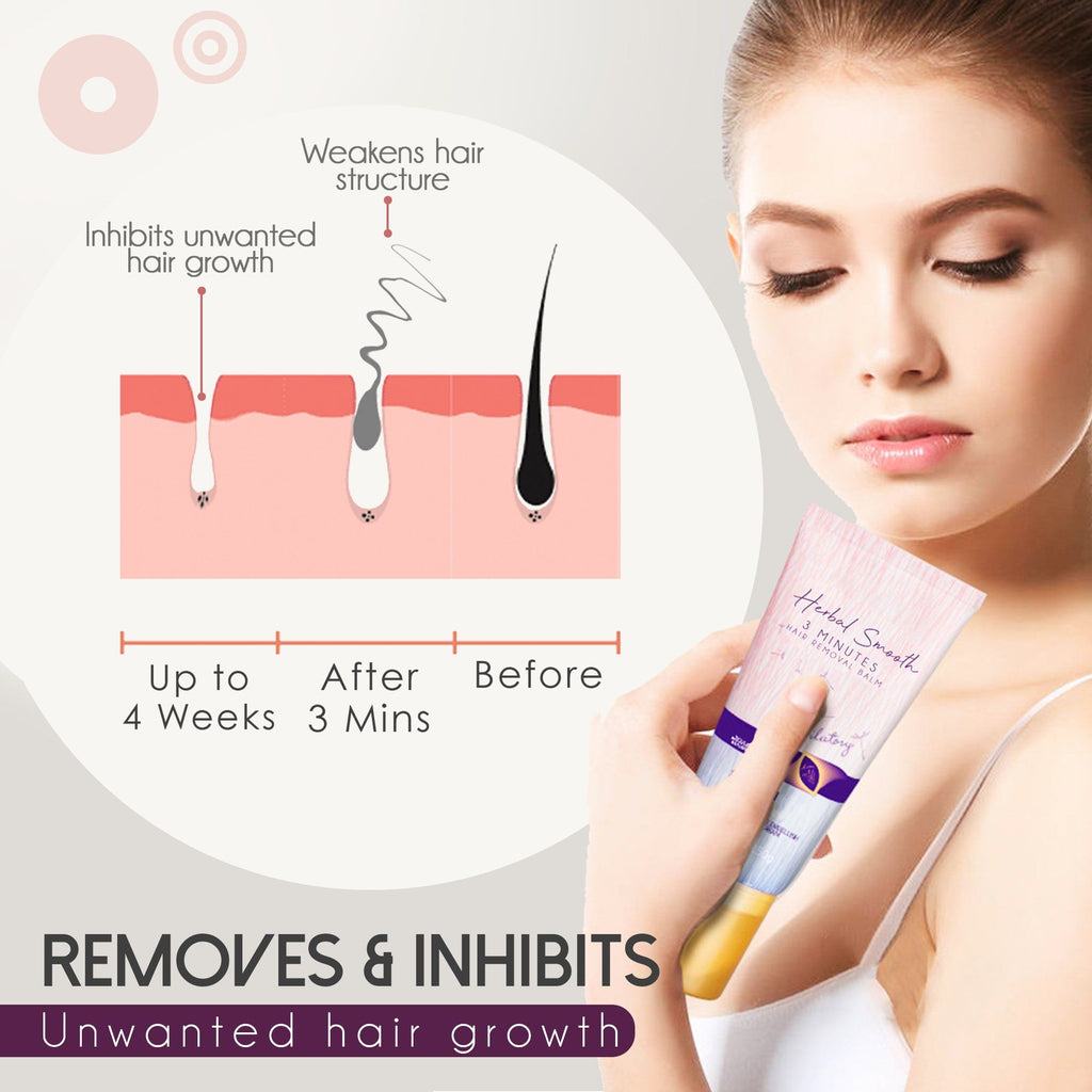 Herbal Smooth 3 Minutes Hair Removal Balm