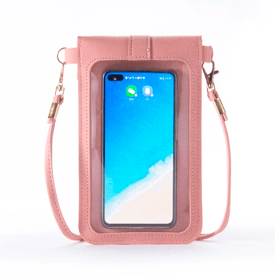 Touchable PU Leather Change Bag