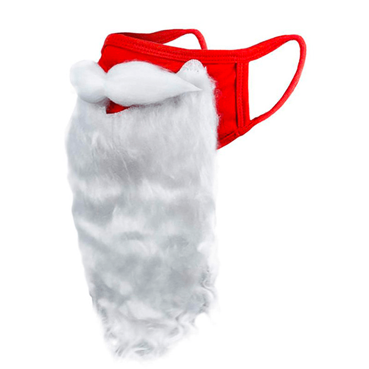 2020 Santa Claus Face Costume