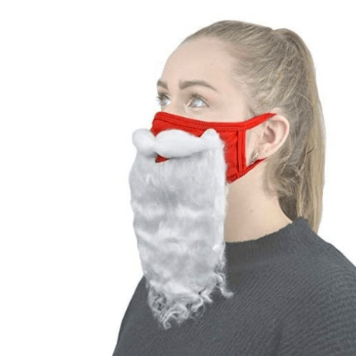 2020 Santa Claus Face Costume