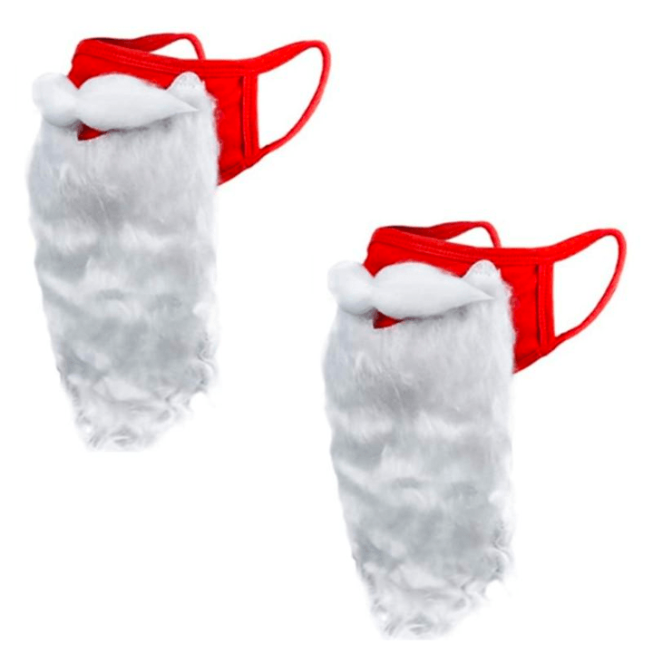 2020 Santa Claus Face Costume