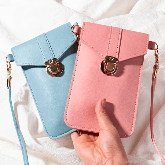 Touchable PU Leather Change Bag
