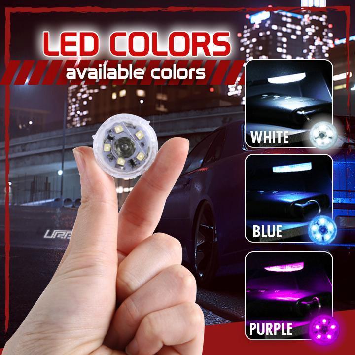 One-Touch Self-Adhesive Car Led Light 4PCS