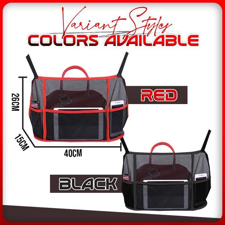 Premium Car Net Handbag Storage Bag
