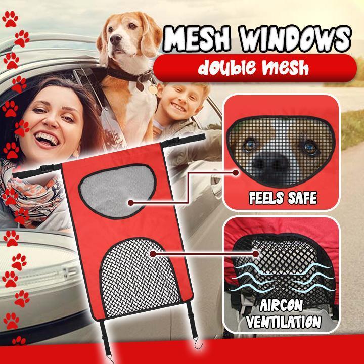 Pet Car Rear Seat Protection Net