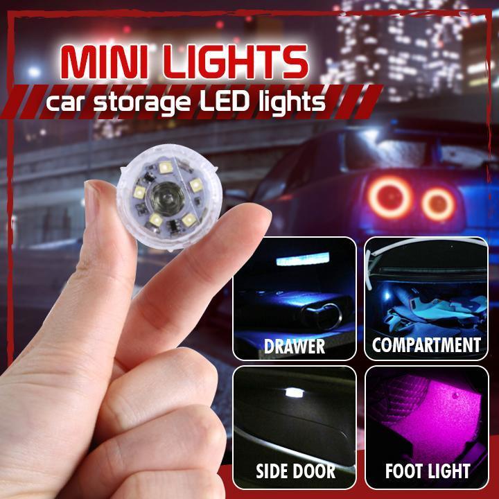 One-Touch Self-Adhesive Car Led Light 4PCS